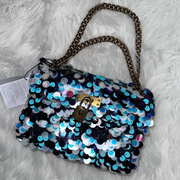 Kurt Geiger • Iridescent Sequin Brixton Purse Mini